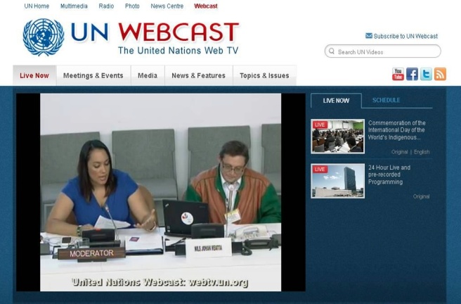 I served as the Moderator for a United Nations panel titled “Indigenous Media, Empowering Indigenous Voices,” last week at the United Nations to commemorate International Day of the World’s Indigenous Peoples, which brought together Indigenous journalists who share news for, by and about Indigenous communities from their corner of the world.